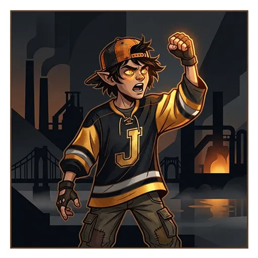Jagoff tee art